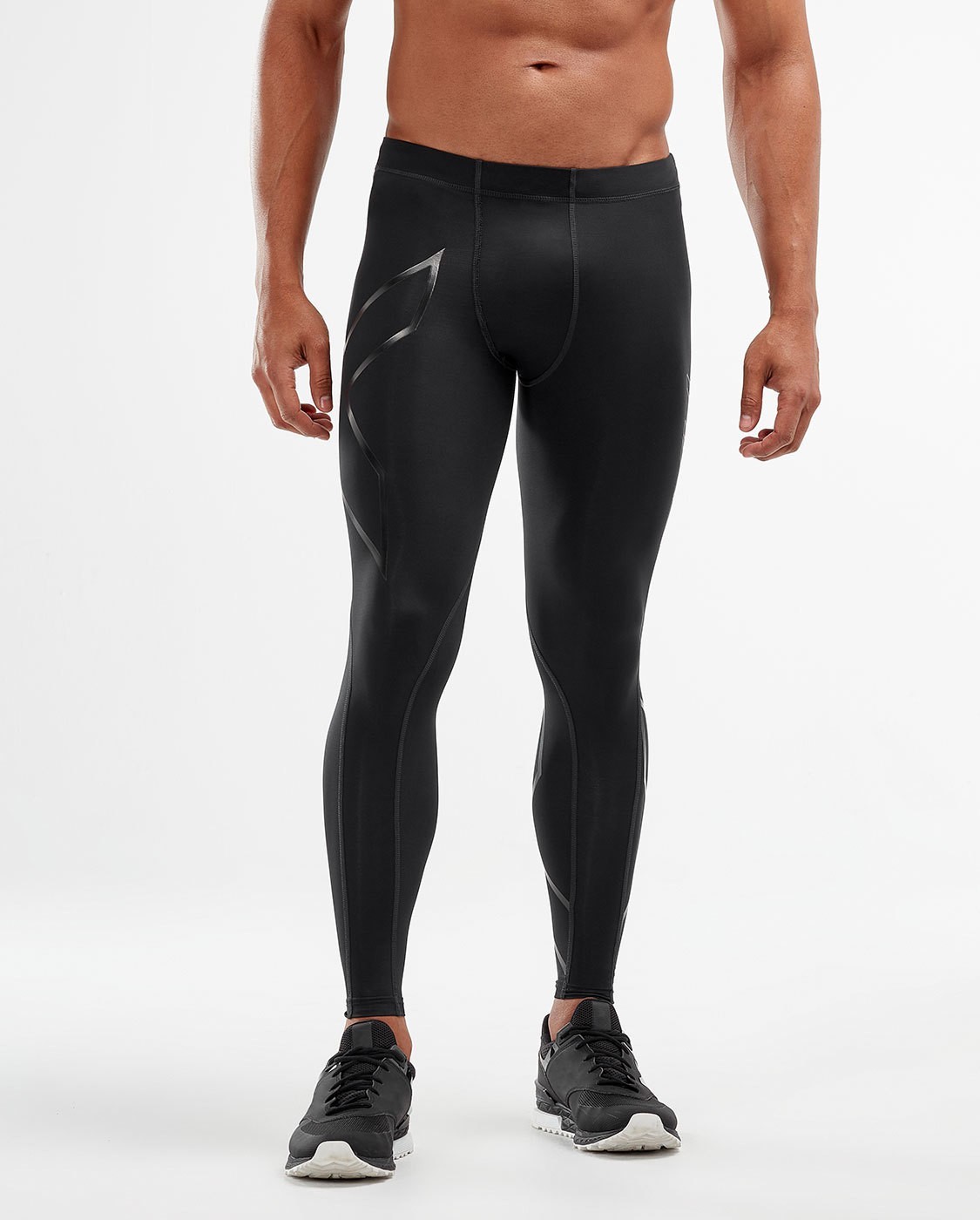 Мужские компрессионные тайтсы 2XU, Core Compression Tights, L, черный ...