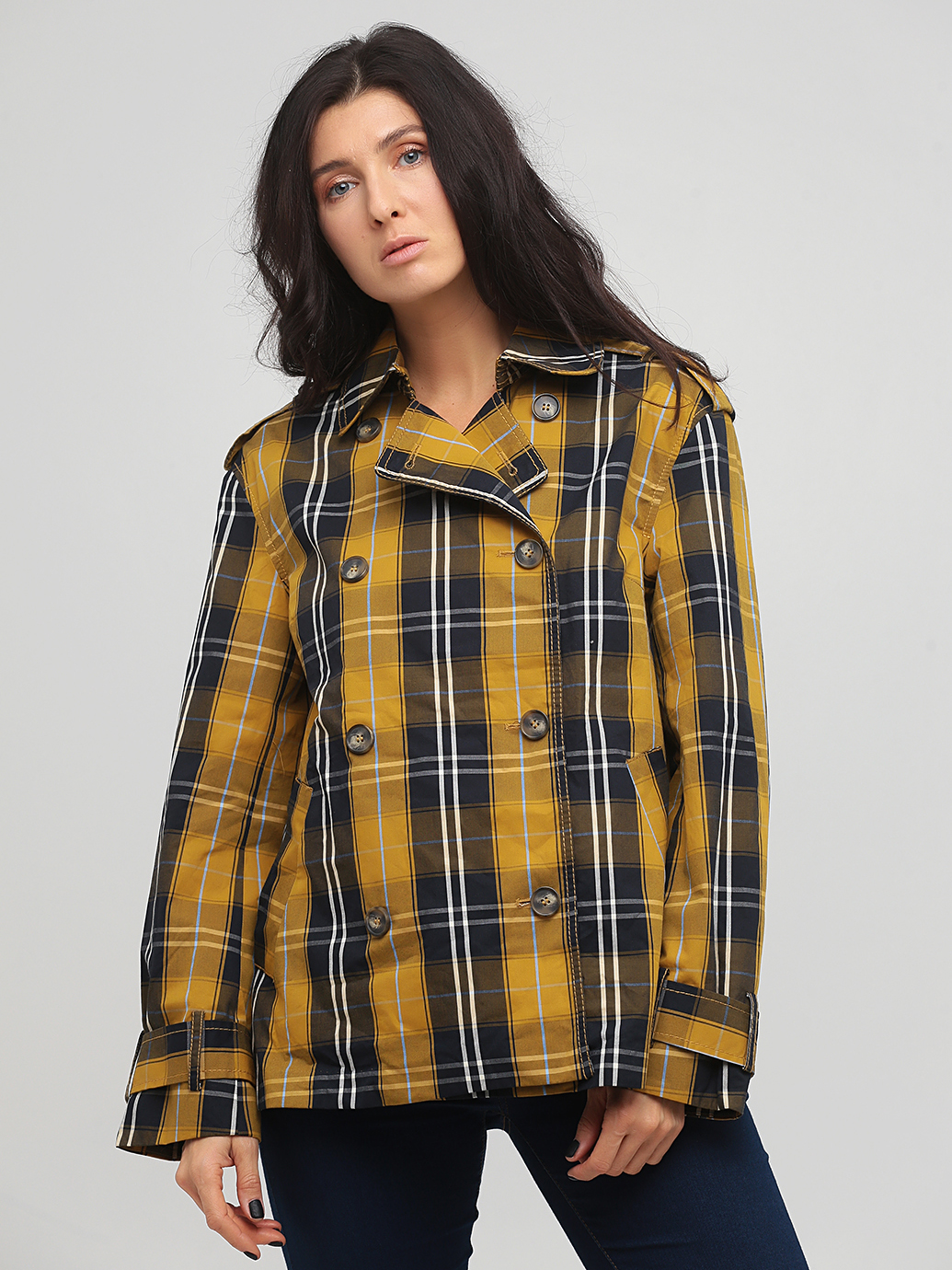 

Тренч H&M 720758  Желтый, Тренч H&M 720758 40 Желтый