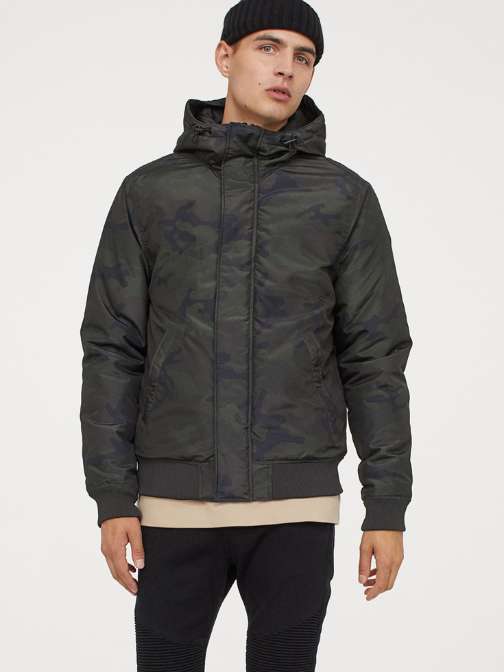 

Куртка H&M 790820  Хаки, Куртка H&M 790820 L Хаки