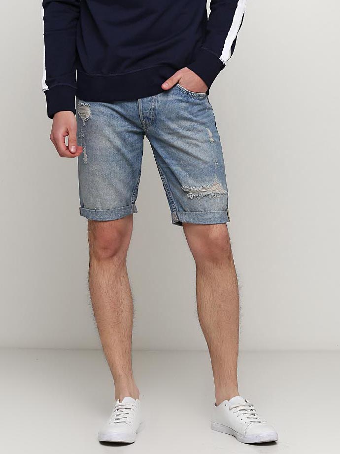 

Шорты джинсовые H&M 365058  Голубые, Шорты джинсовые H&M 365058 34 Голубые