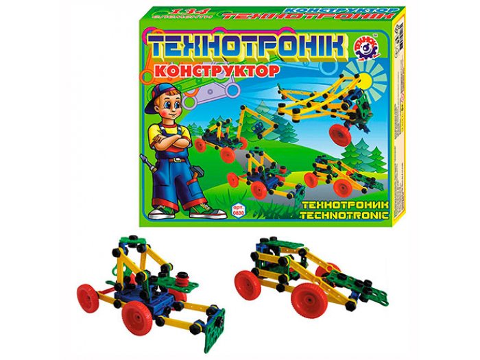 

Конструктор Технотроник, ТехноК, 134 дет.