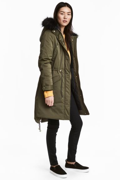 

Парка H&M  Зеленый, Парка H&M 42 Зеленый