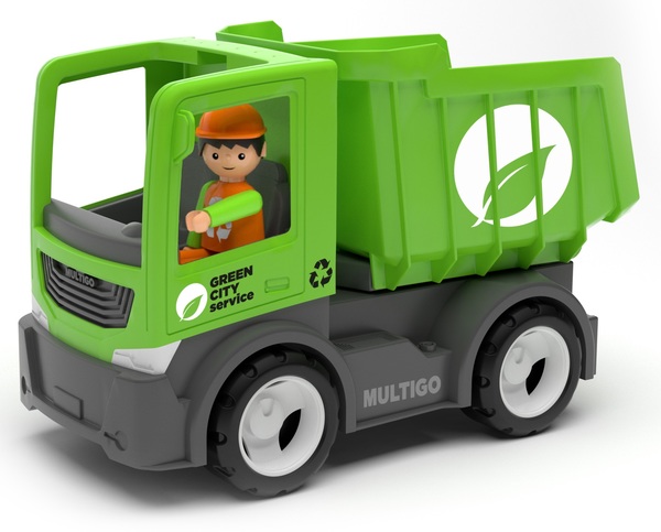 

Іграшка MULTIGO Single CITY-DUMPER WITH DRIVER самоскид з водієм (27286)