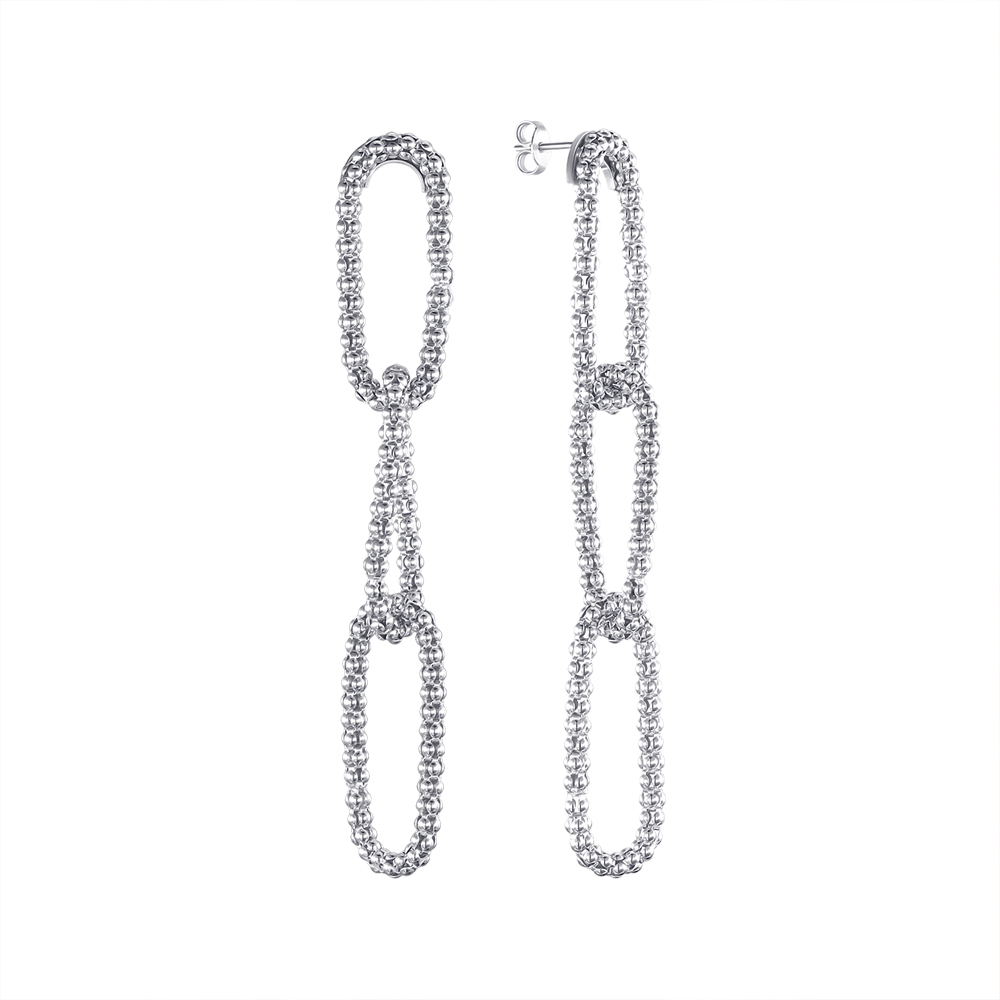 

Серебряные серьги-подвески 000146397