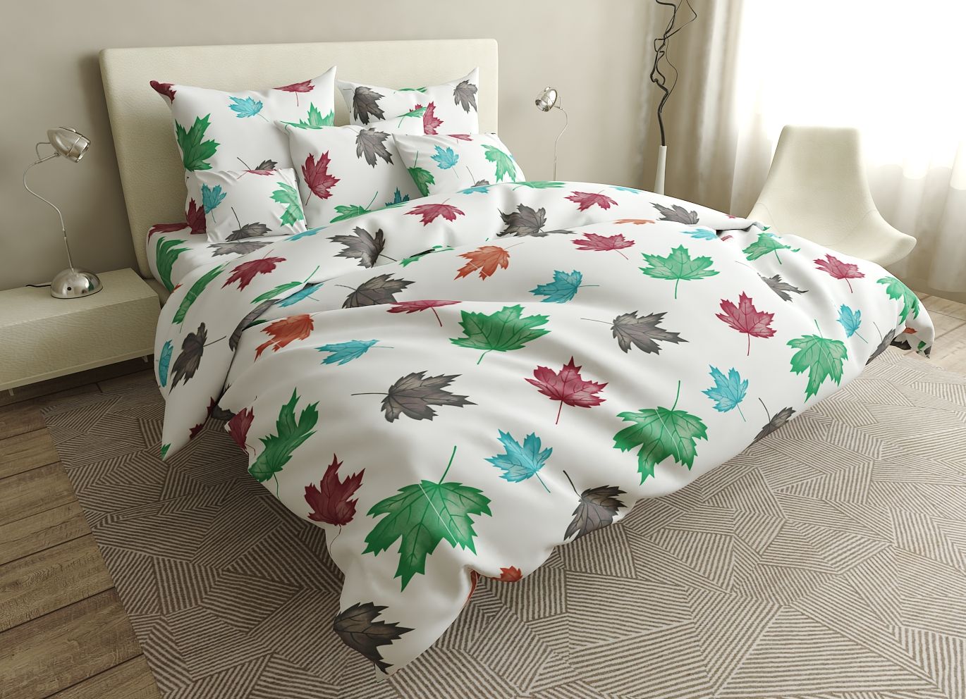 

Пододеяльник MirSon Бязь 17-0321 Autum 110x140
