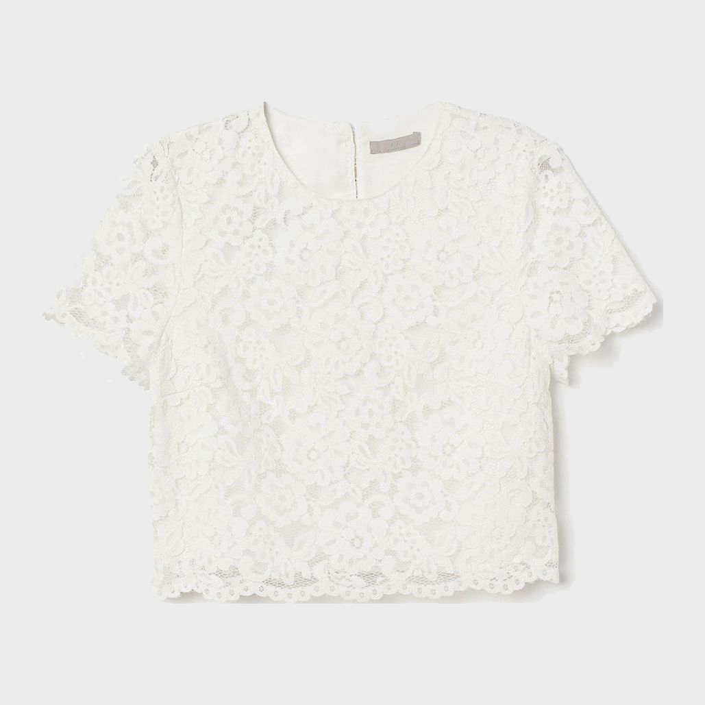 

Блузка H&M 0735574  Белая, Блузка H&M 0735574 34 Белая