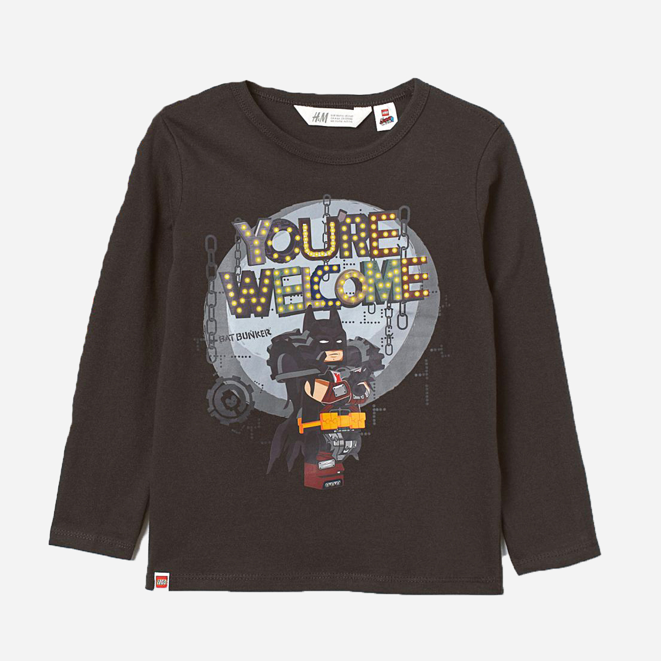 

Лонгслив H&M 711-713357 134-140 см Черный