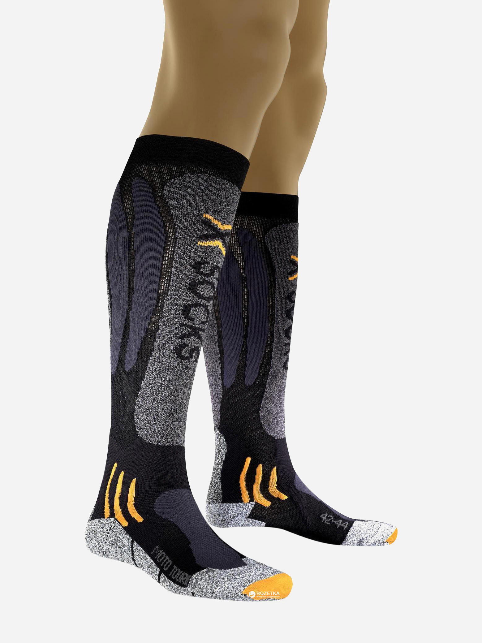 

Носки X-Socks Mototouring Long X20012_B01 / Black-Anthracite, Носки X-Socks Mototouring Long X20012_B01 39/41 Black-Anthracite