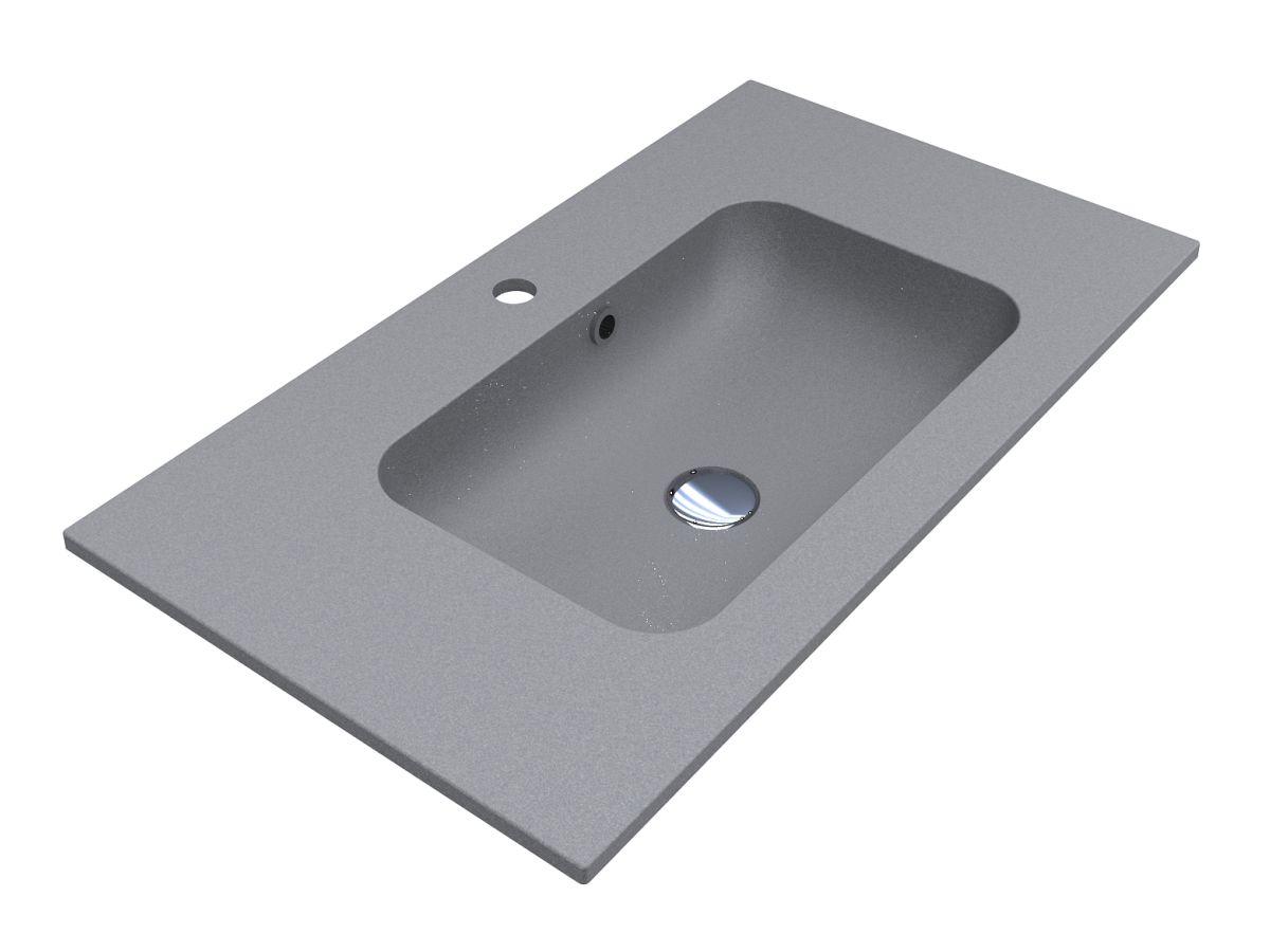 

Умывальник DELLA 800 GRAY MIRASTONE