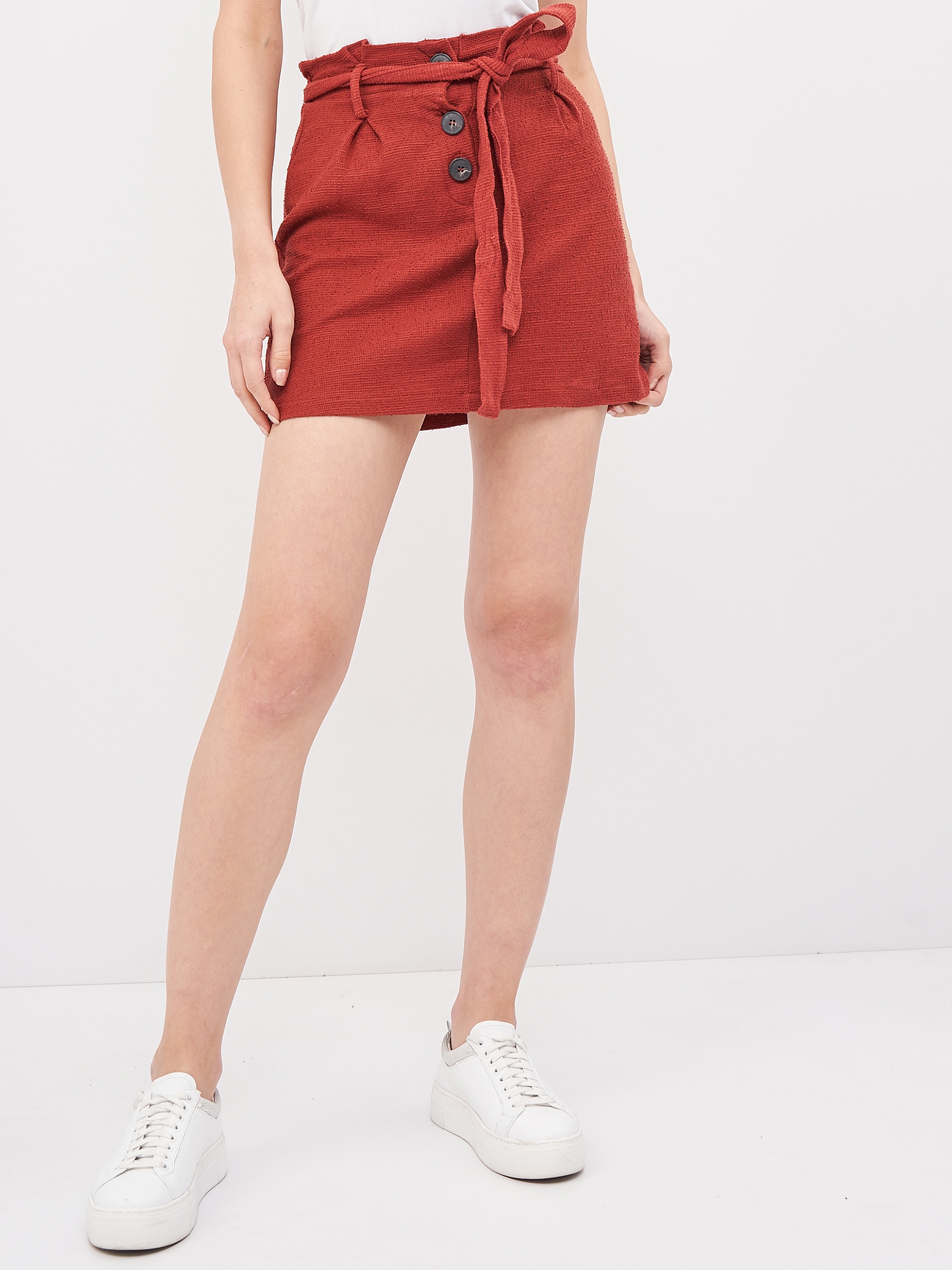 

Юбка Pull & Bear 9398/372/678 S Терракотовая