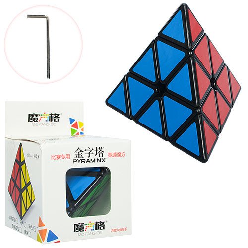 

Головоломка пирамидка Pyraminx black 394-12