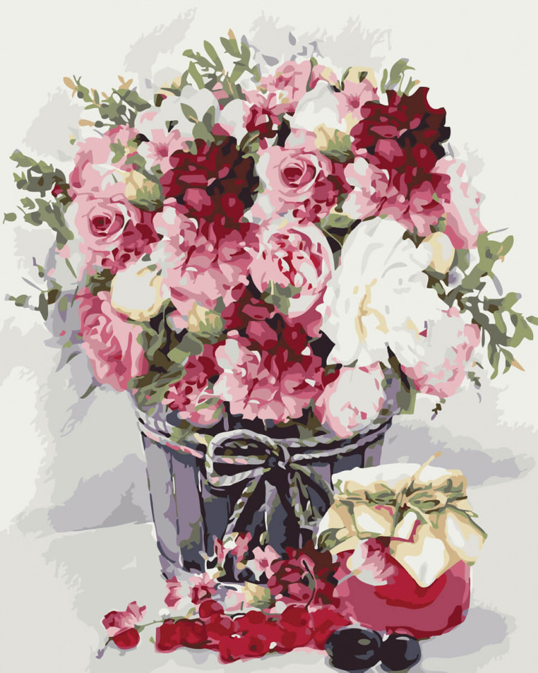 

Картина по номерам Art Craft "Сладкий букет" 40х50 см 12093-AC
