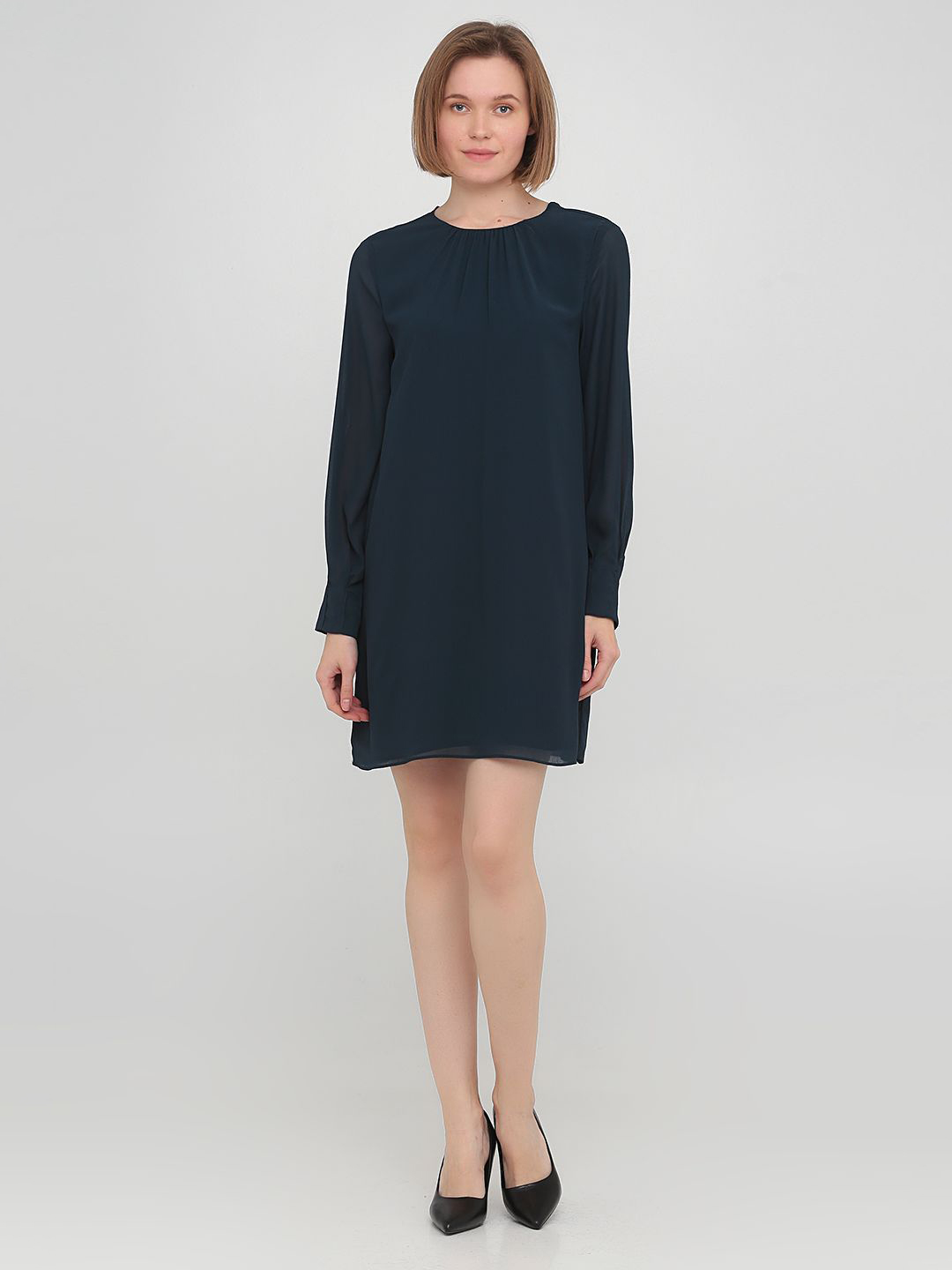 

Платье H&M 0810592  Темно-синее, Платье H&M 0810592 36 Темно-синее