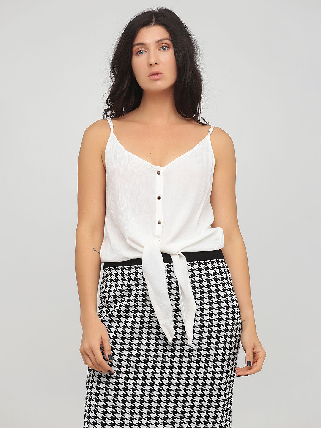 

Топ H&M 0882066 L Молочный