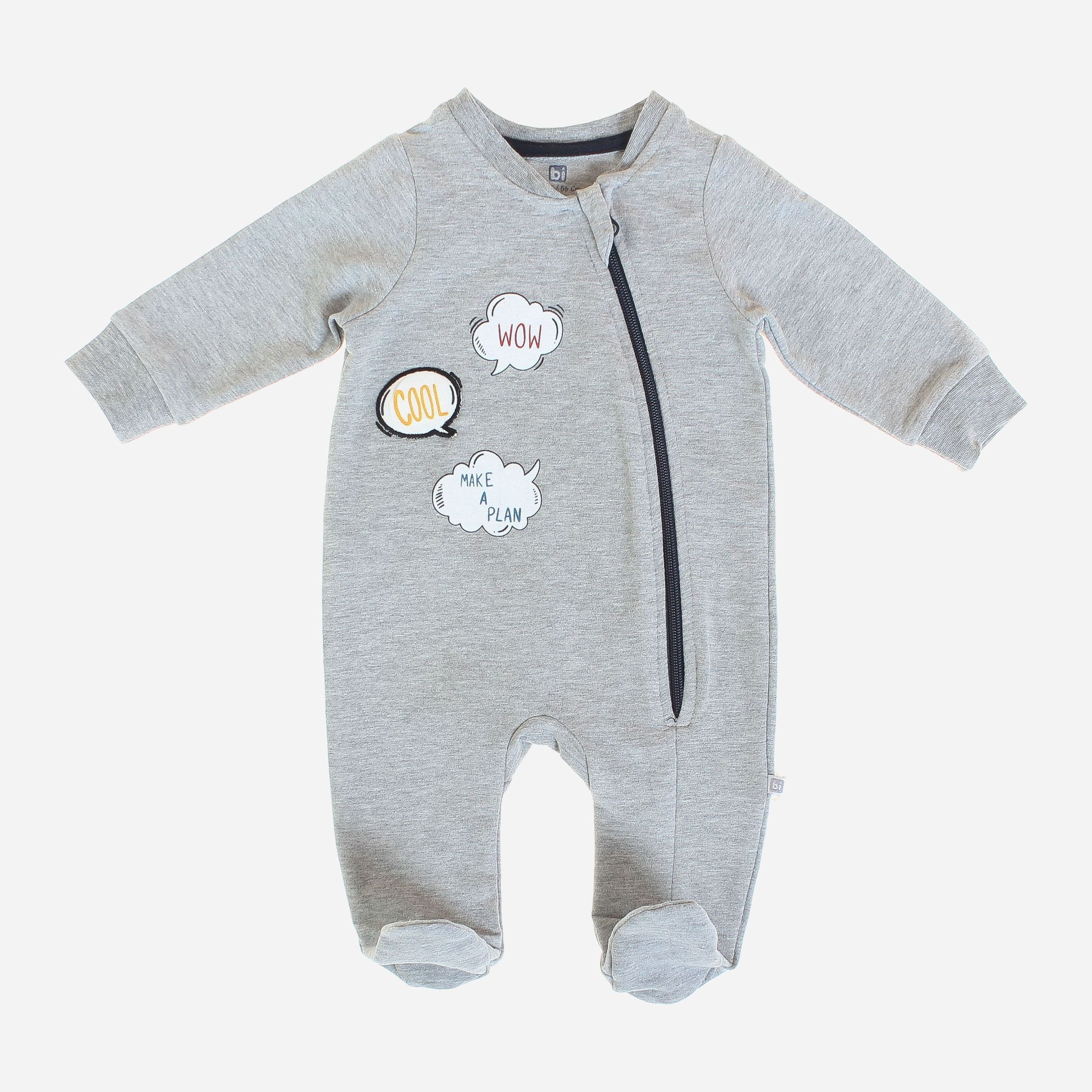 

Человечек Bibaby 60545 56 см Серый/Меланжевый (8680767342067)