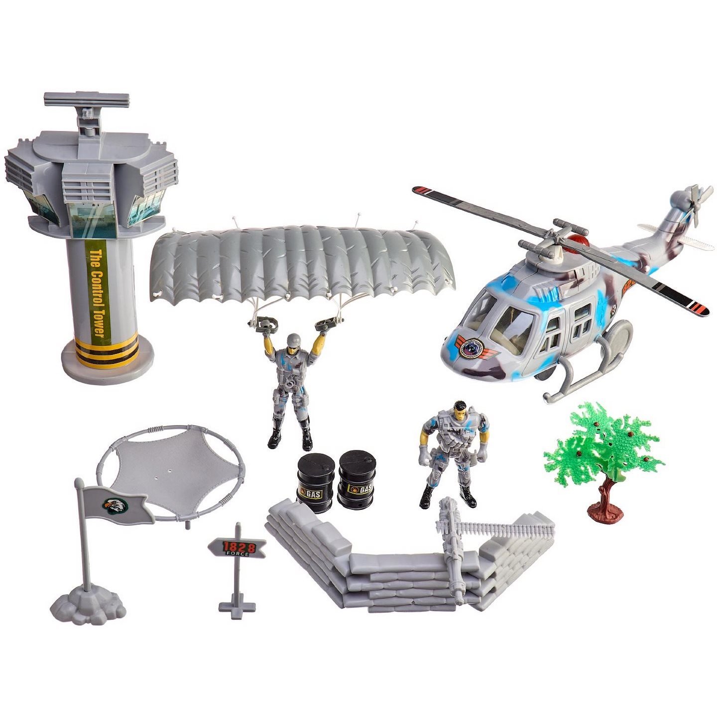 

Игровой набор Командно-диспетчерский пункт Zipp Toys, Военная Техника "Z military team" со звуковыми и световыми эффектами + аксессуары