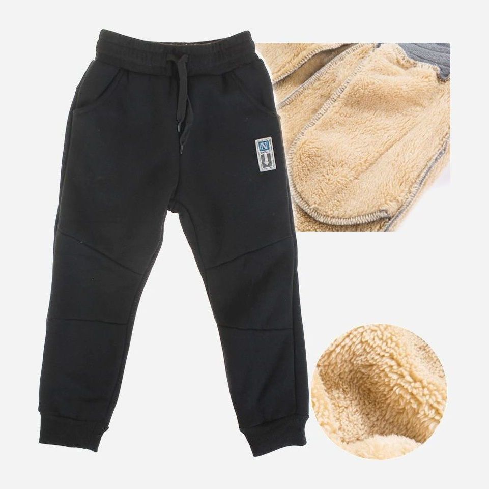 

Спортивные штаны утепленные Top&Sky Kids 8010 98 см Черные