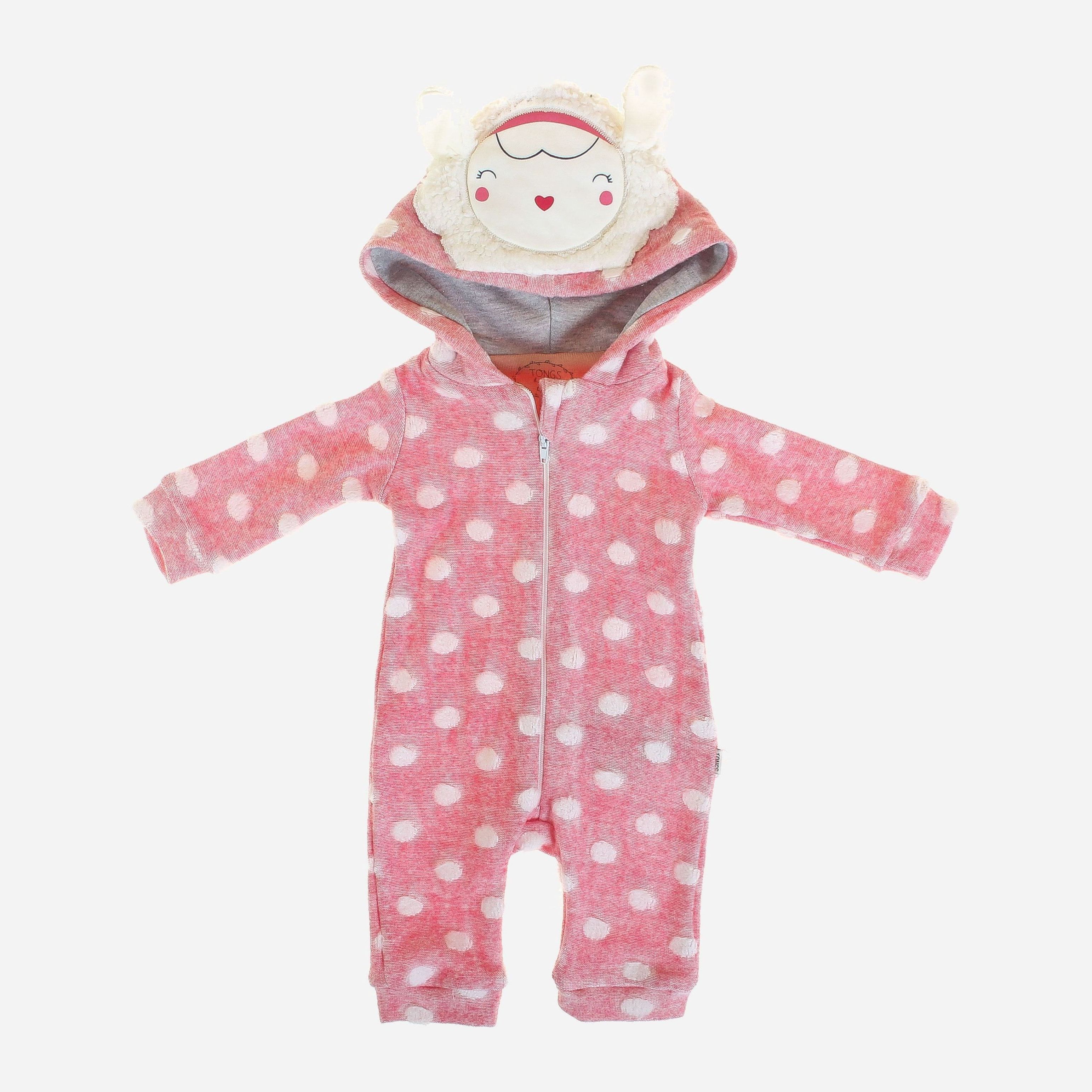 

Демисезонный человечек Tongs Baby 2721 56 см Красный/Меланжевый