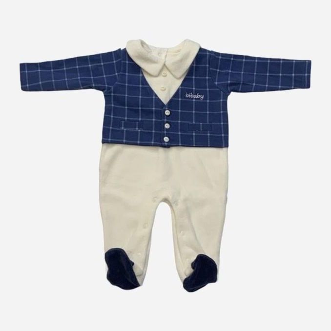 

Человечек велюровый Bibaby 60474 62 см Синий