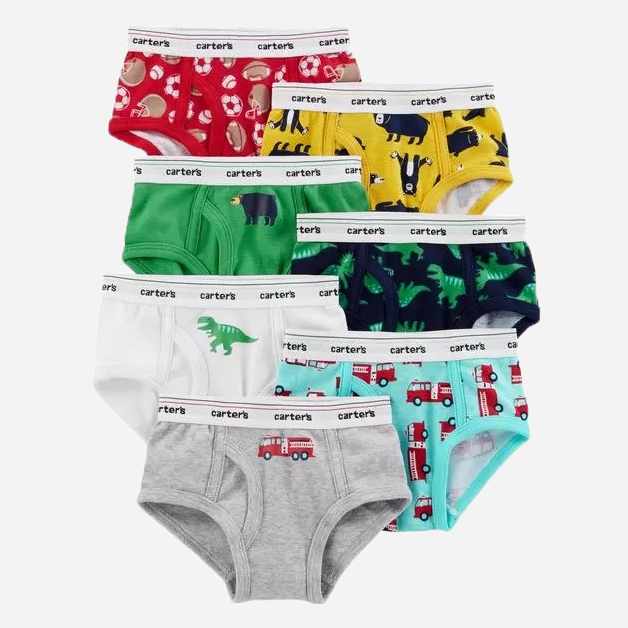 

Трусы Carters 51913690 51-56 см 7 шт Разноцветные