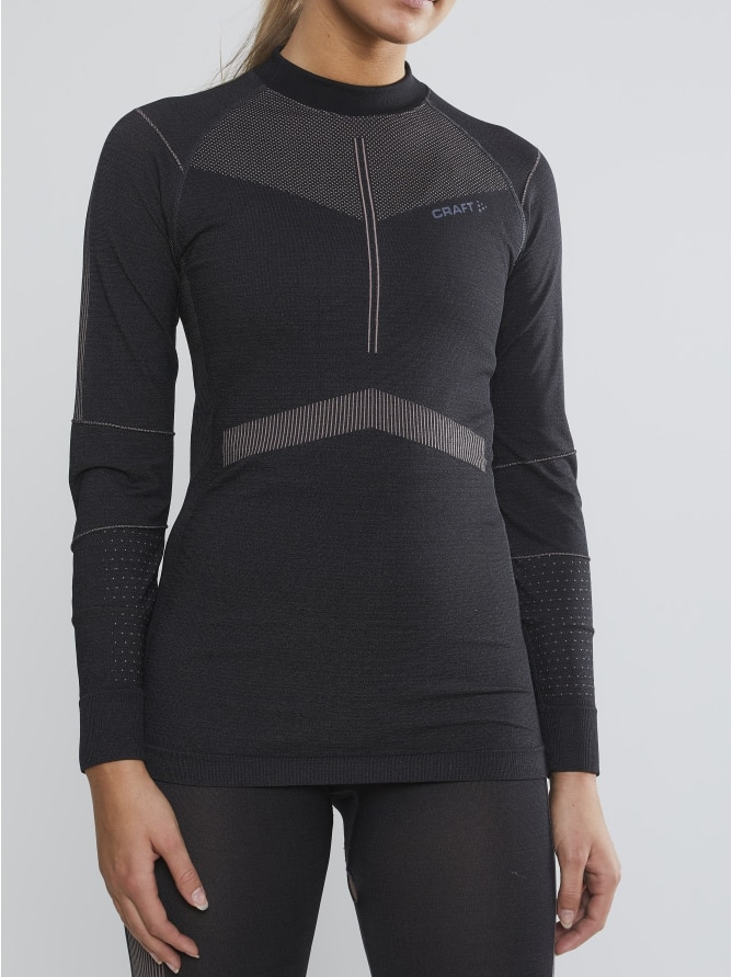 

Термофутболка с длинным рукавом Craft Active Intensity CN LS Woman 1907937-995704 XS