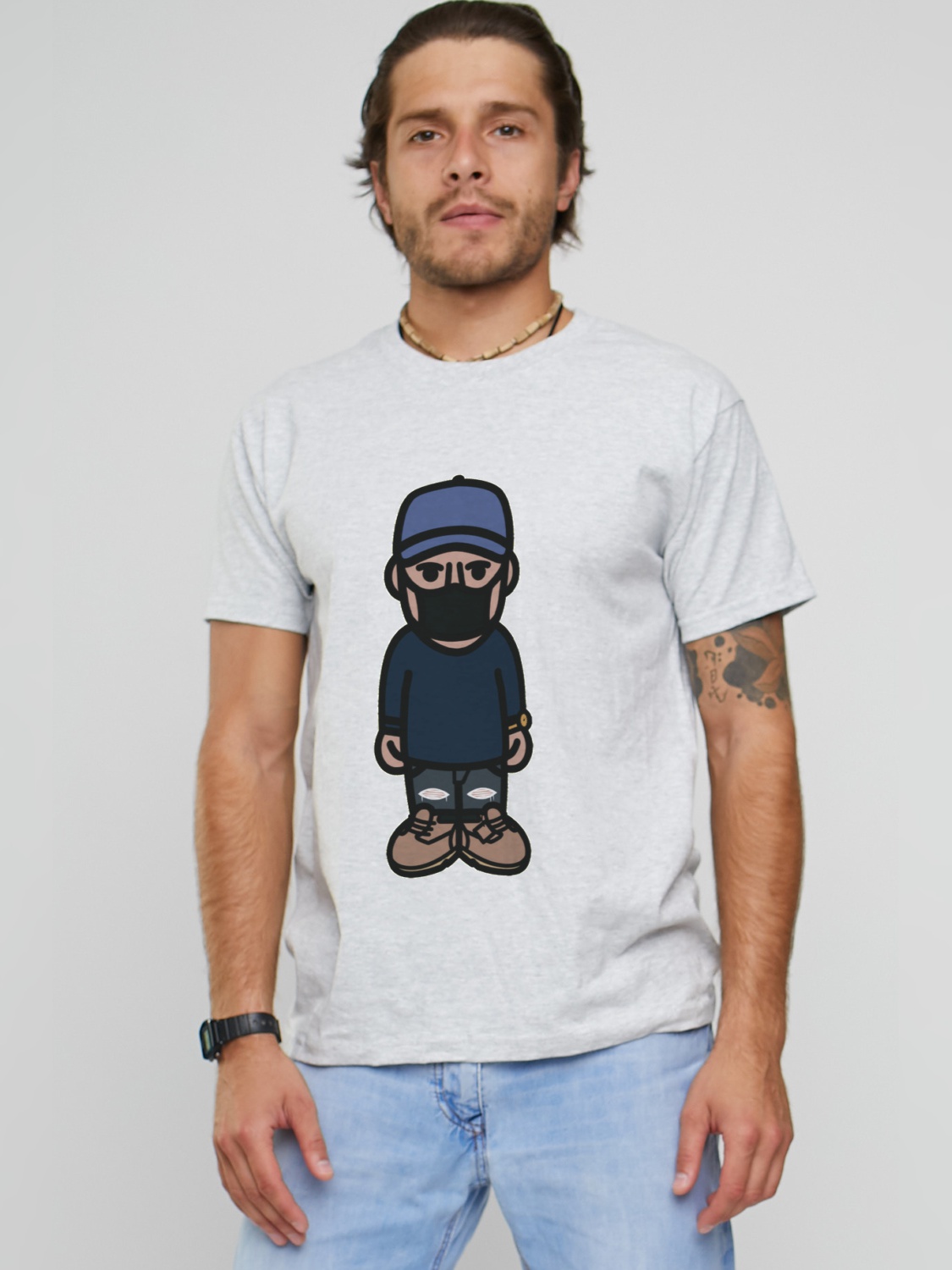 

Футболка YAPPI MG2471  Серая, Футболка YAPPI MG2471 XL Серая