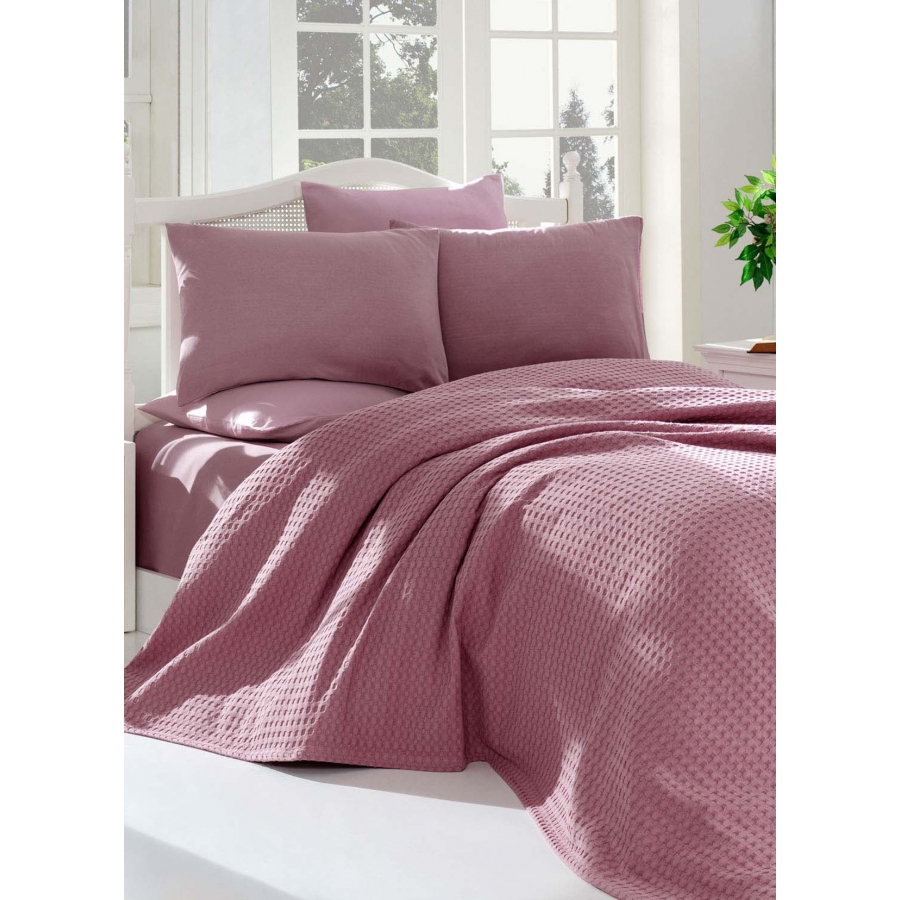

Современный комплект постельного белья Paint Pike Eponj Home Евро Красный