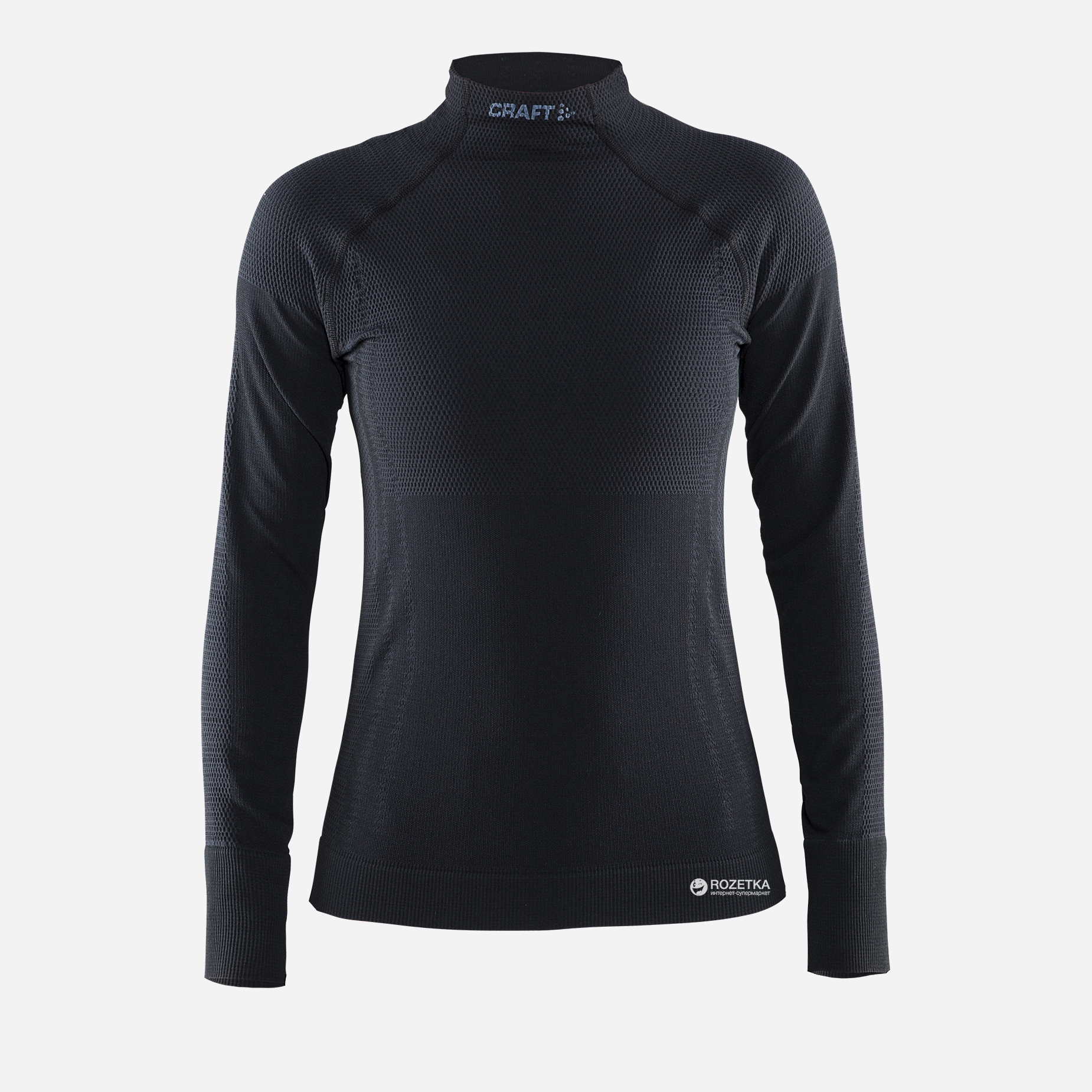 

Футболка женская Craft Warm Half Polo Woman 1903718-9999 L Black