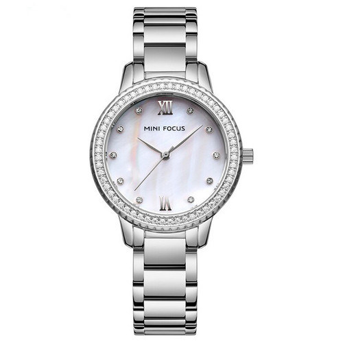 

Часы наручные Mini Focus MF0226L.01 Silver-White Diamonds