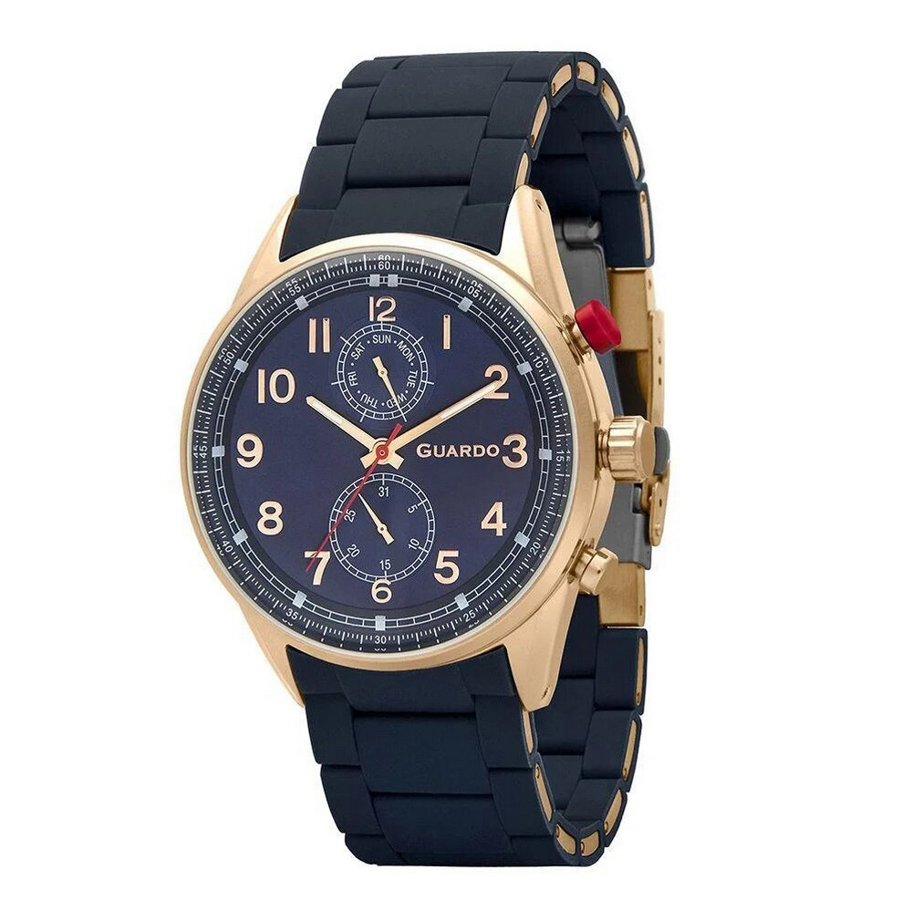 

Часы наручные Guardo 11269-5 Blue-Cuprum