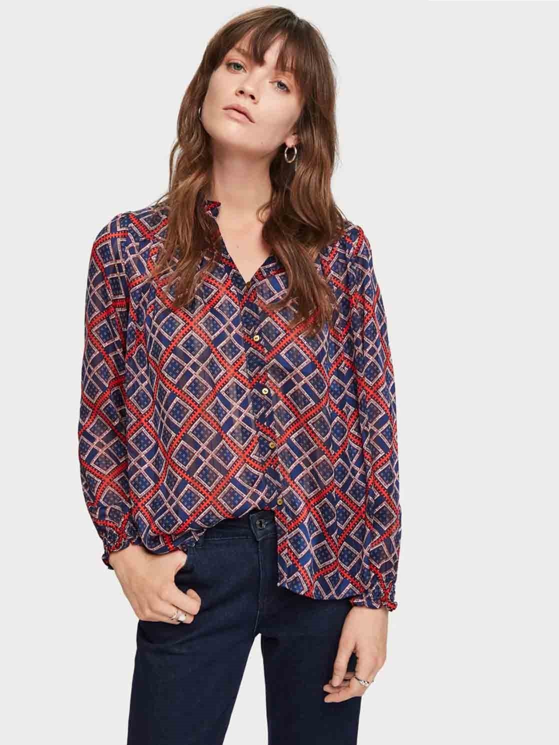 

Рубашка Scotch & Soda 153762  Мультиколор, Рубашка Scotch & Soda 153762 M Мультиколор