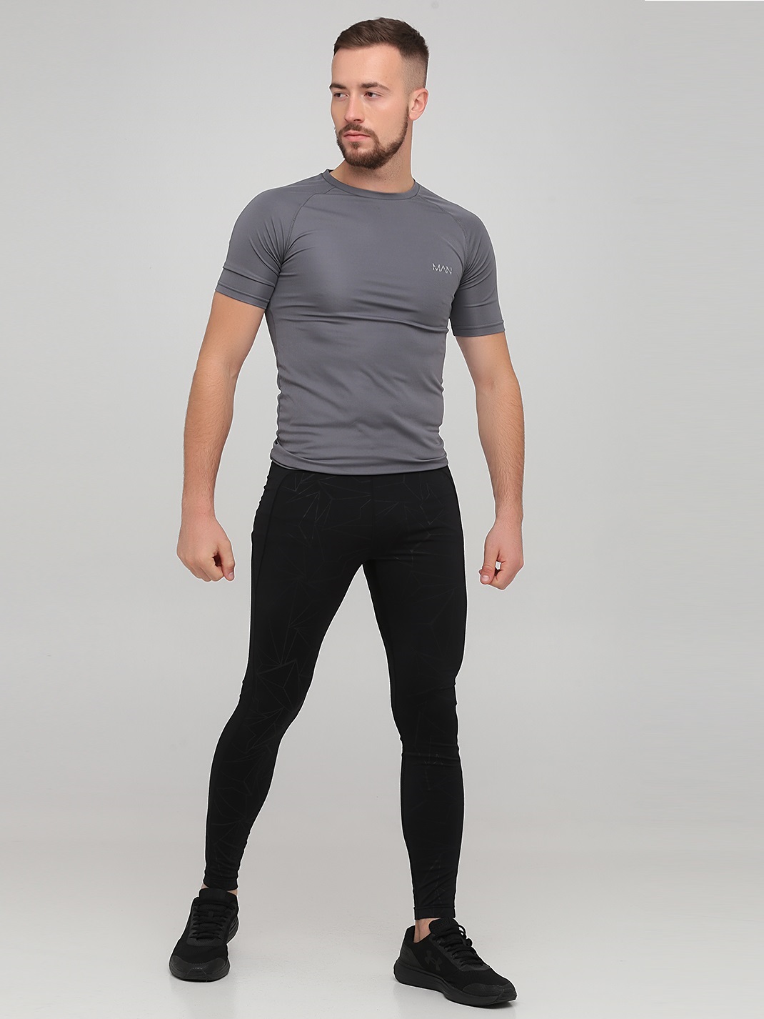 

Тайтсы абстрактные спортивные трикотаж Jack & Jones 216314551  Черный, Тайтсы абстрактные спортивные трикотаж Jack & Jones 216314551 L Черный