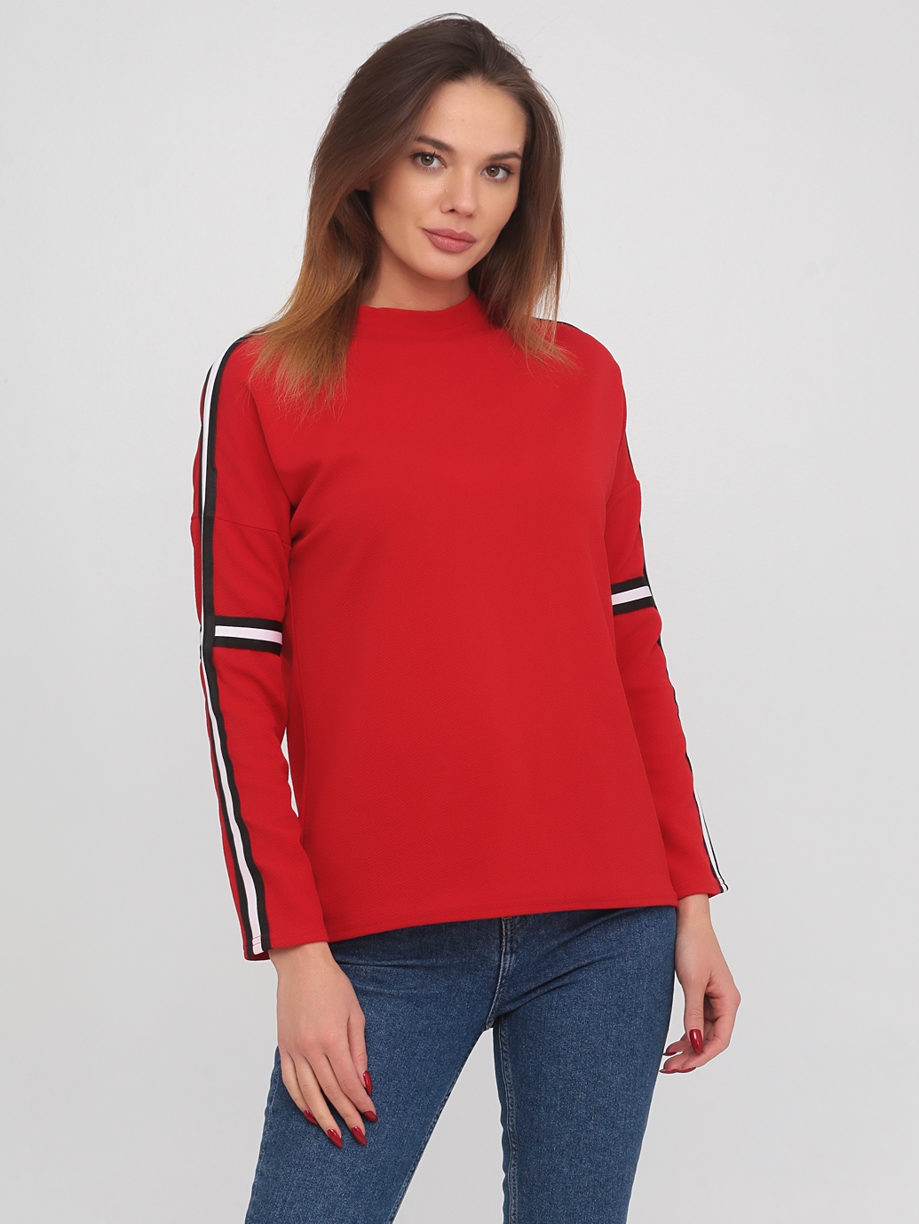 

Свитшот однотонный красный кэжуал Sisters Point gings-sw1  Красный, Свитшот однотонный красный кэжуал Sisters Point gings-sw1 S Красный