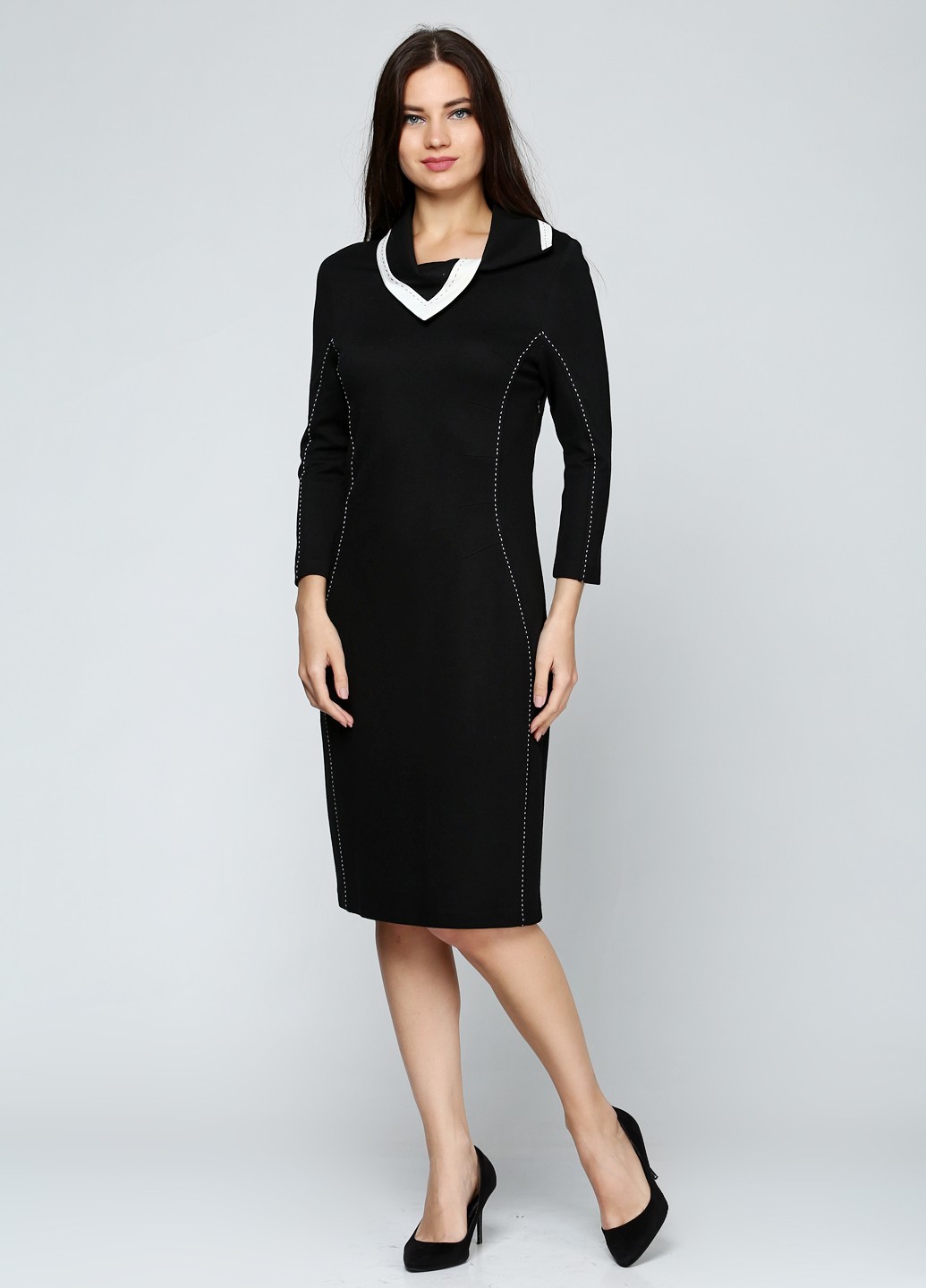

Платье Alkis Fashion 187105  Черное, Платье Alkis Fashion 187105 38 Черное