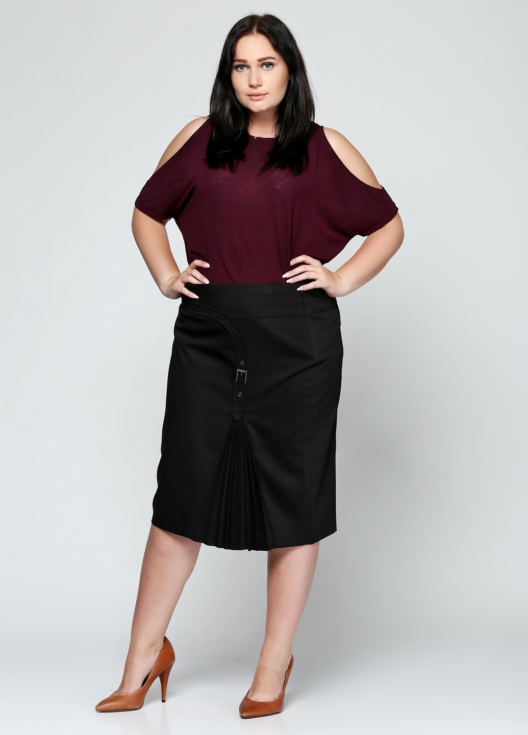 

Юбка Alkis Fashion 153136  Черная, Юбка Alkis Fashion 153136 48 Черная