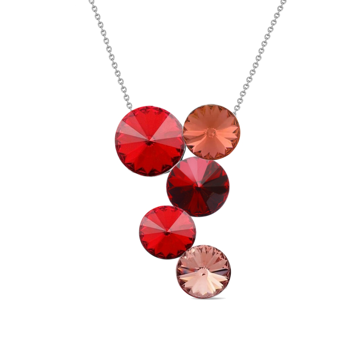 

Серебряный кулон c цепочкой SPARK Lollipop со Swarovski модели NK1122LSI