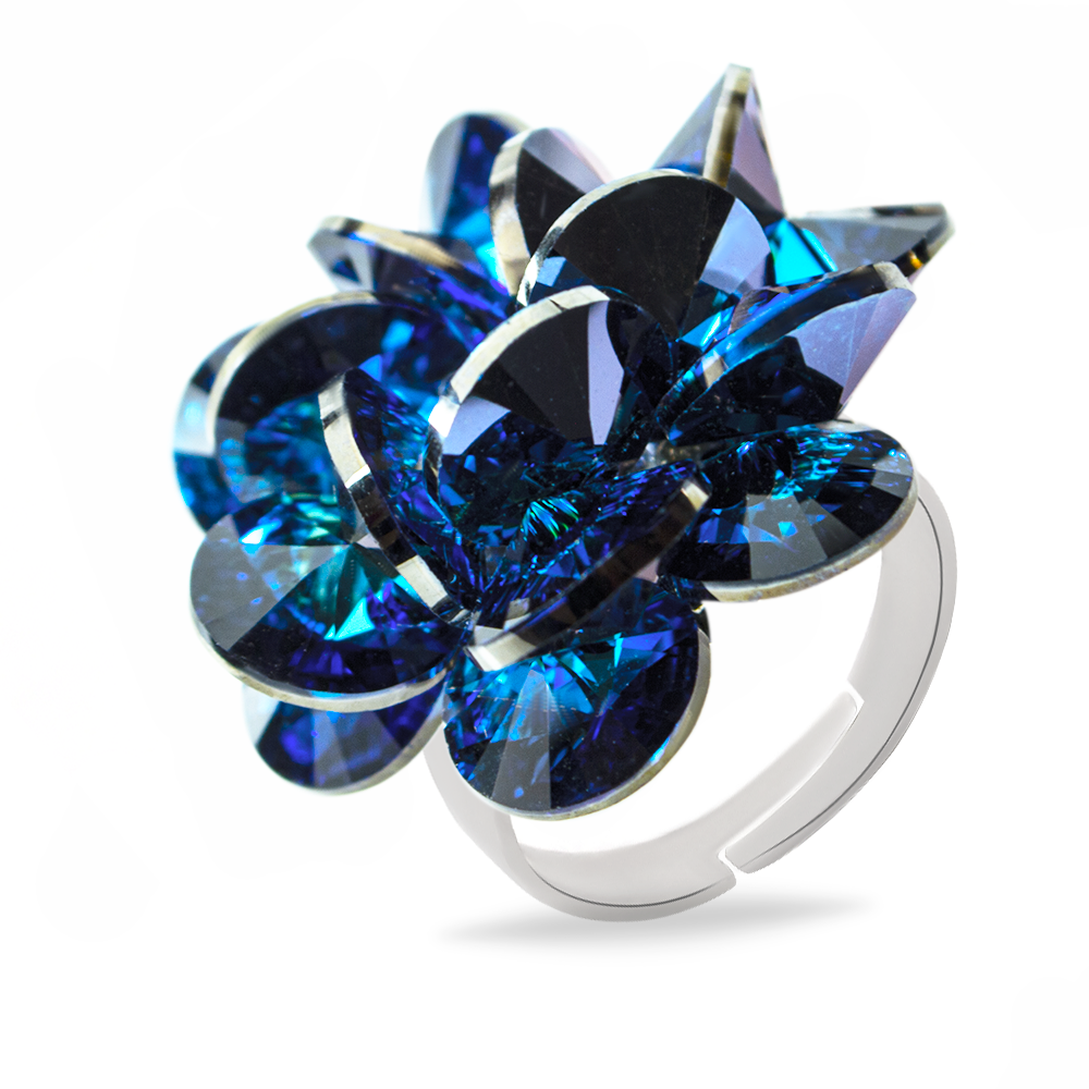 

Кольцо KOBI Anabel со Swarovski модели 7770-2494-35-32