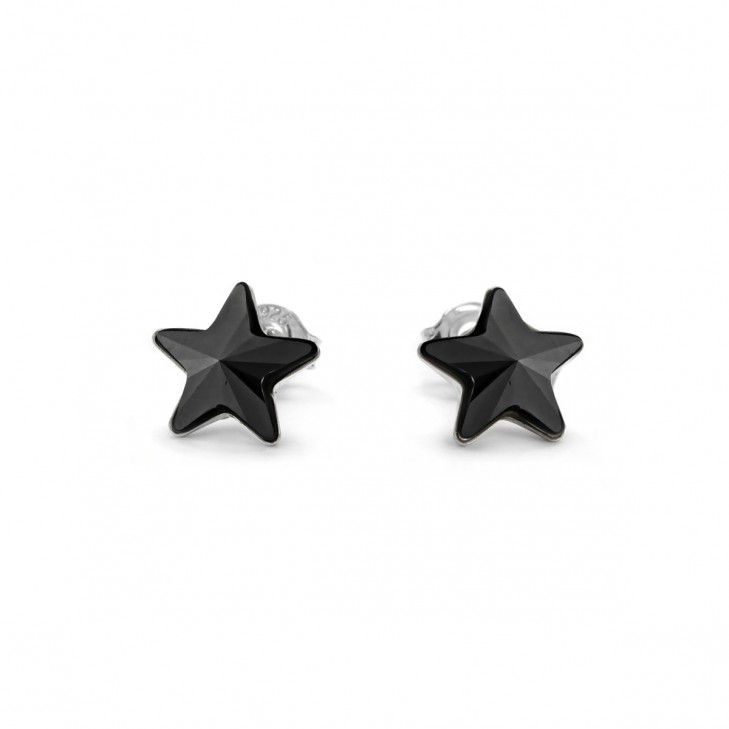 

Серебряные серьги SPARK Star 10 мм со Swarovski модели K474510J
