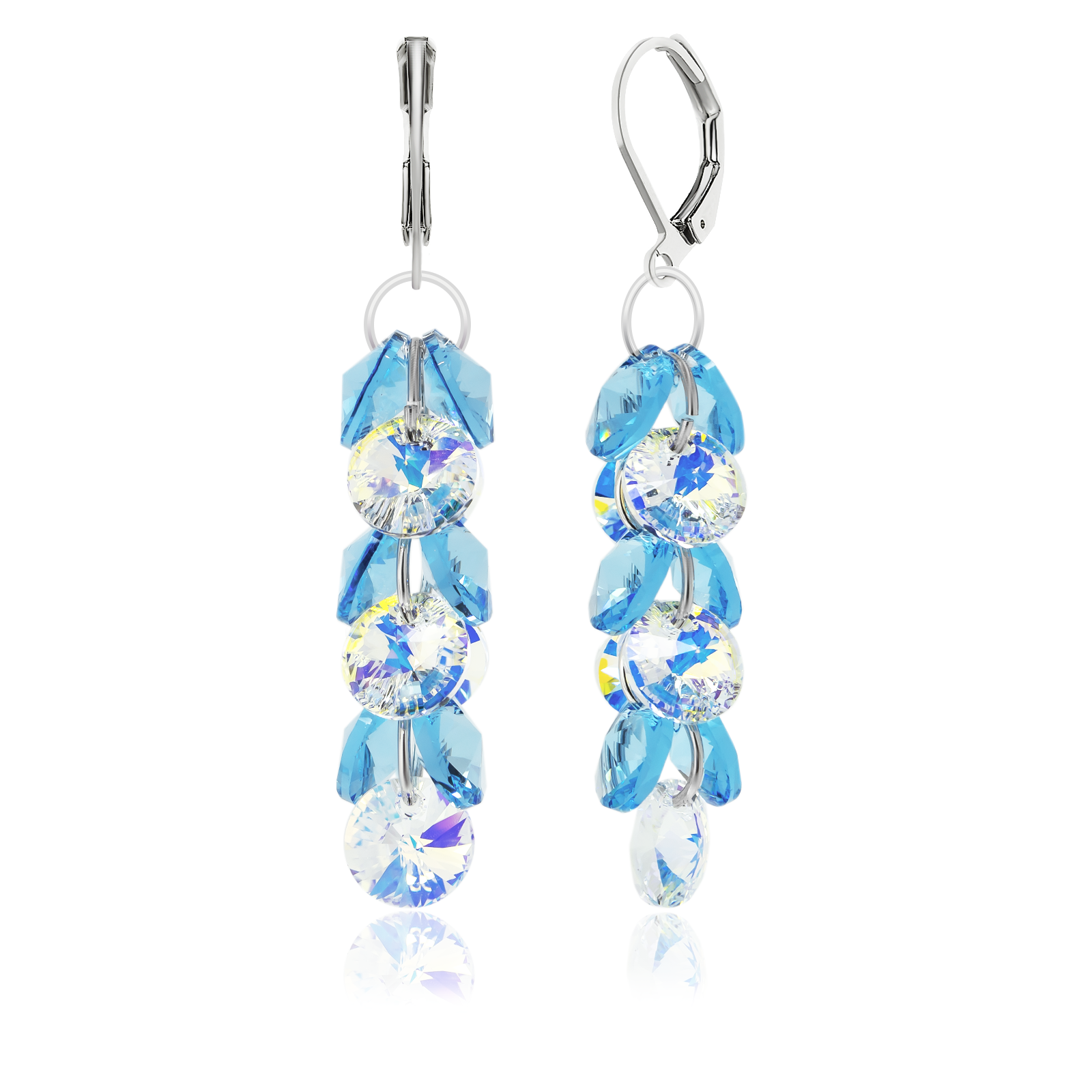 

Серьги KOBI Selena со Swarovski модели 7740-0820-272