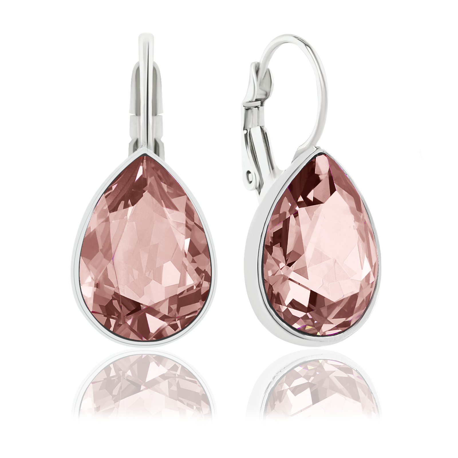 

Серьги KOBI PATRICE 14*10 мм со Swarovski модели 7740-1117-54-32