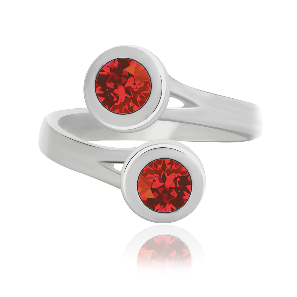 

Безразмерное кольцо KOBI Tora с камнями Swarovski модели 7770-2307-15-32