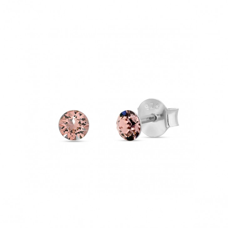 

Серебряные пусеты SPARK Dotty со Swarovski модели K1088PP31VR