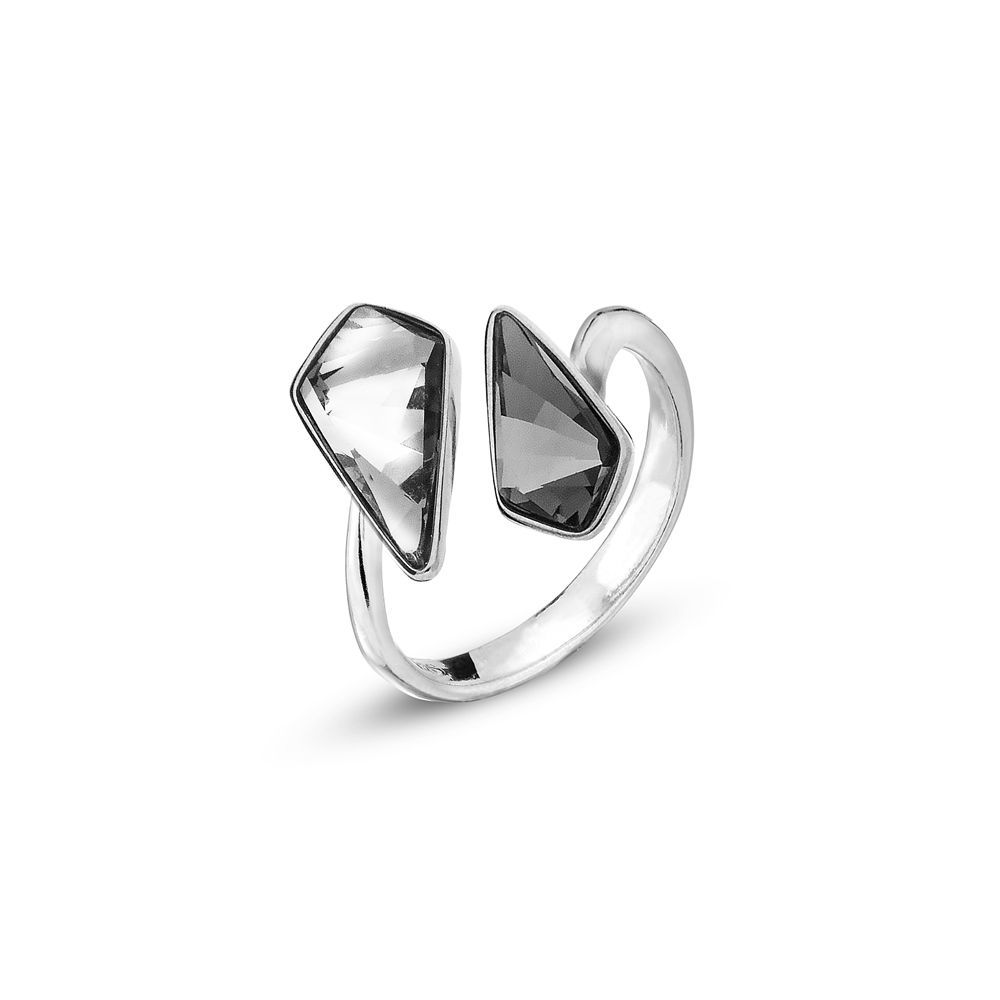 

Серебряное кольцо SPARK Kite со Swarovski модели P4731CSN