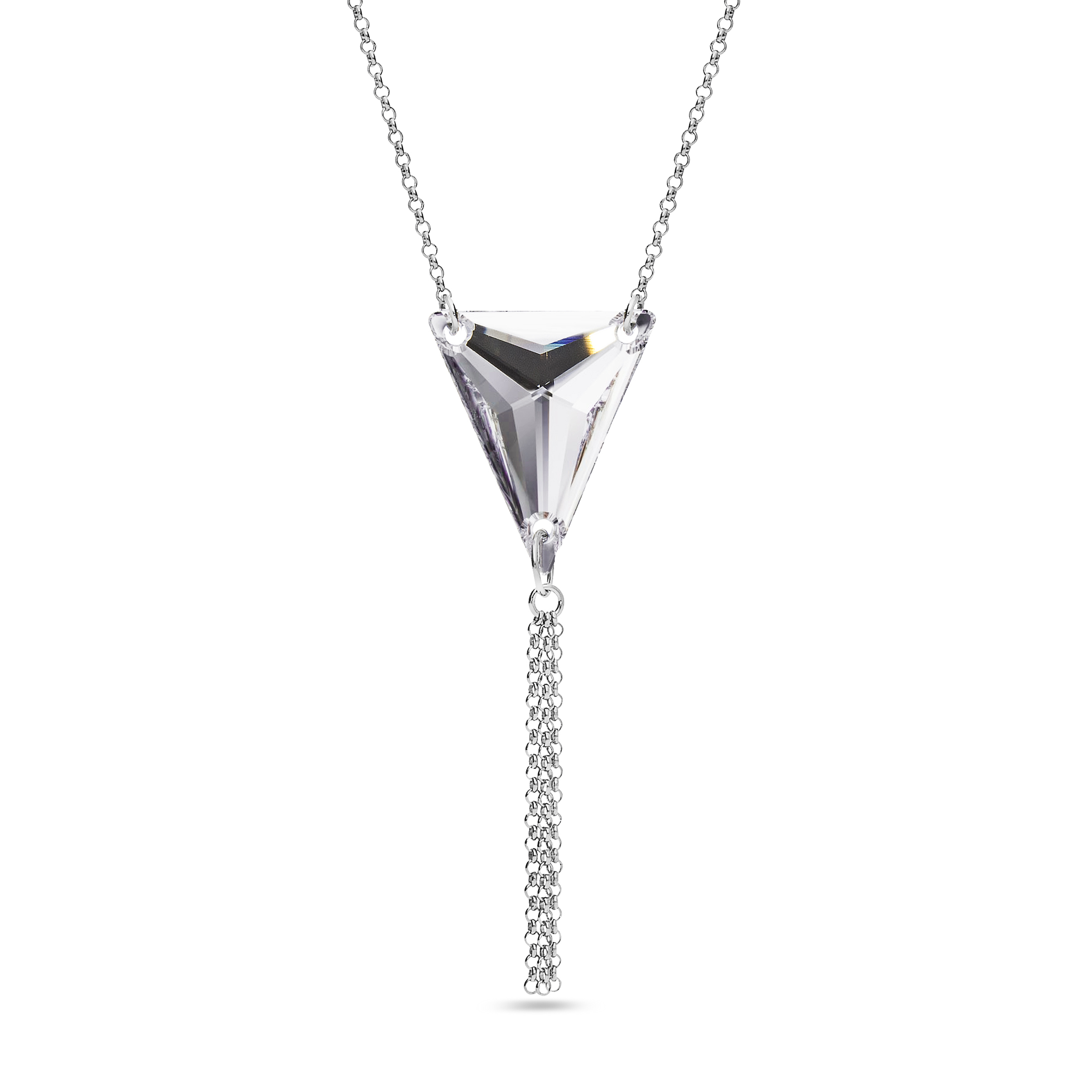 

Серебряное колье SPARK Trident модели N327118C