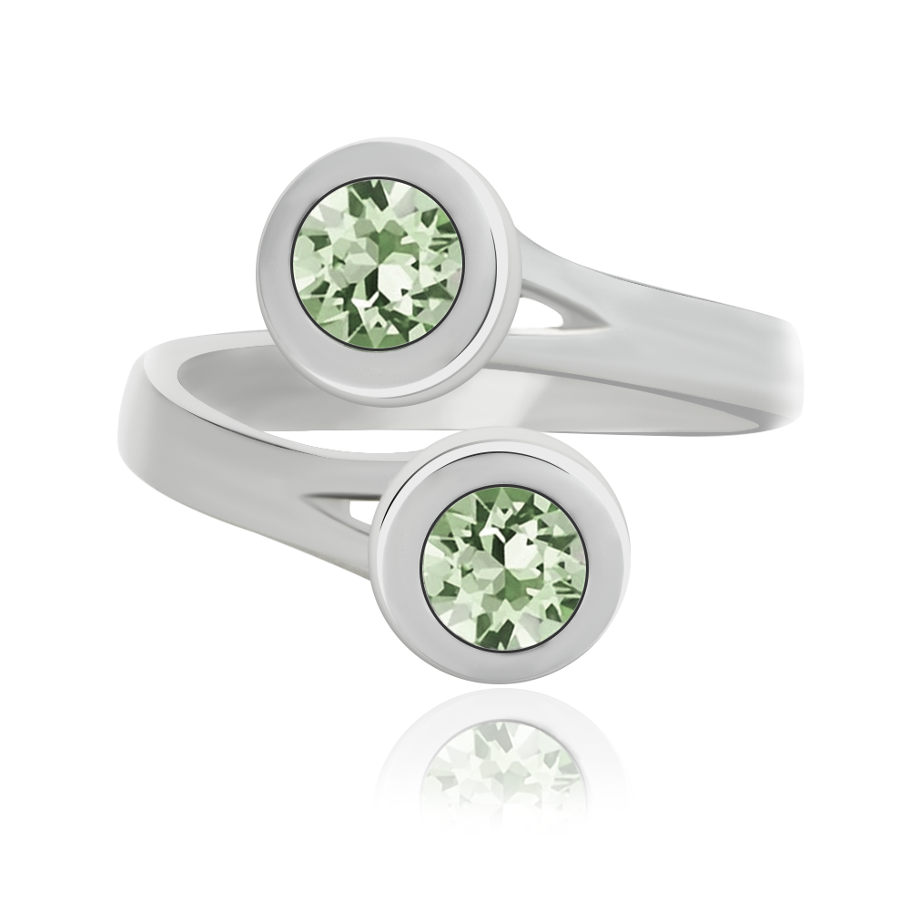 

Безразмерное кольцо KOBI Tora с камнями Swarovski модели 7770-2307-24-32