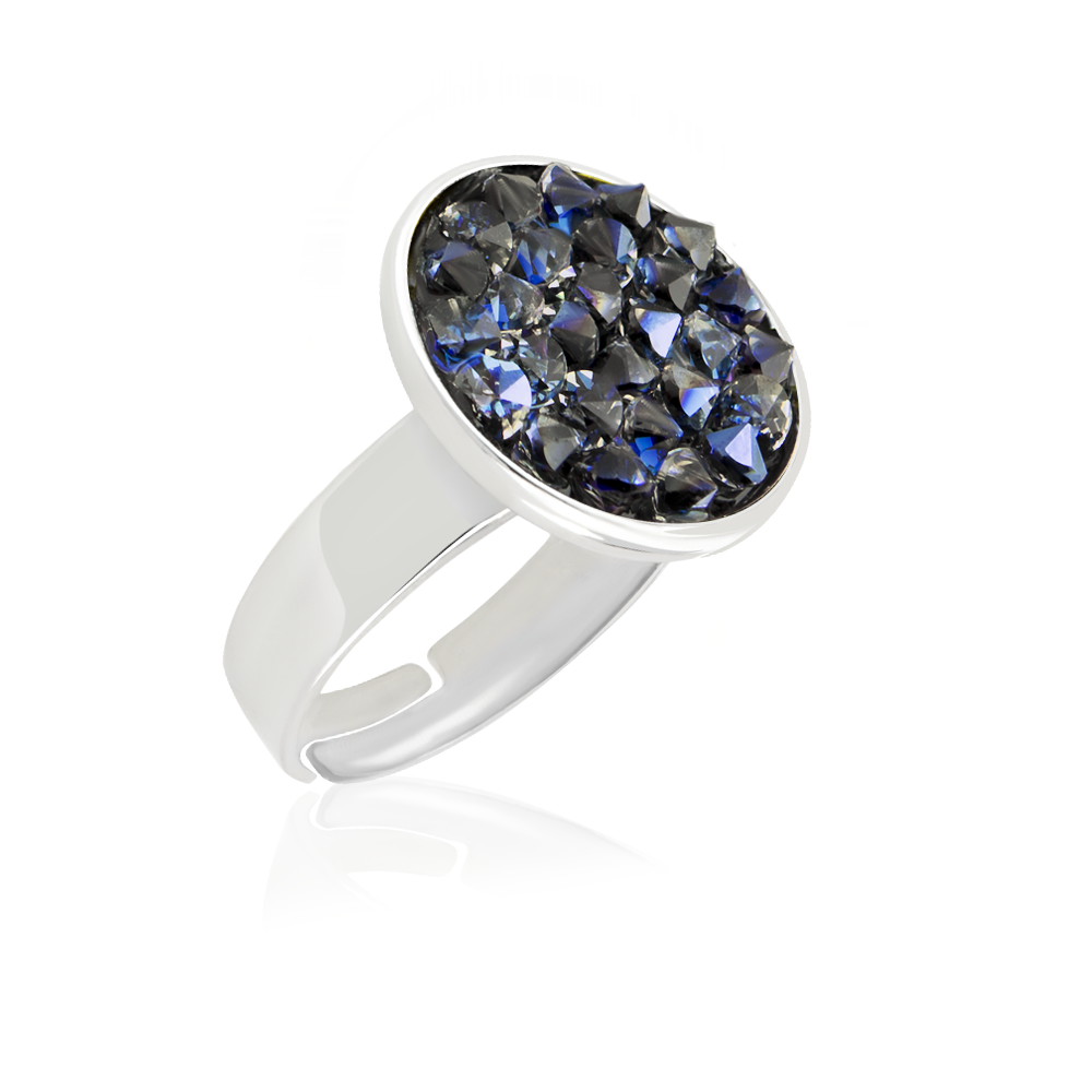 

Безразмерное кольцо KOBI REMI с кристаллами Swarovski модели 7470-0662-98-32
