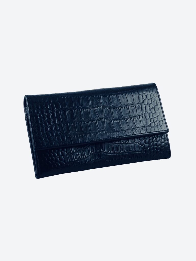 

Кошелек DeKOL 071025-8841 синий крокодил