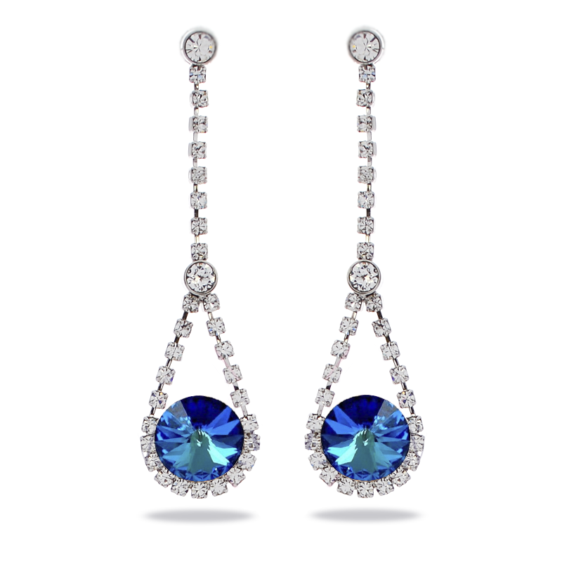 

Серьги KOBI LAFITA со Swarovski модели 7440-3074-35-32