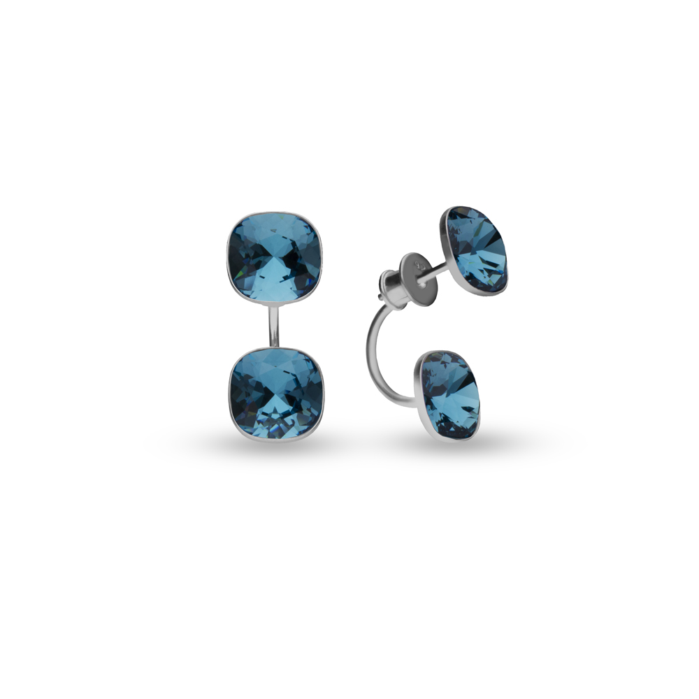 

Серебряные серьги SPARK Netta со Swarovski модели KF447010IN
