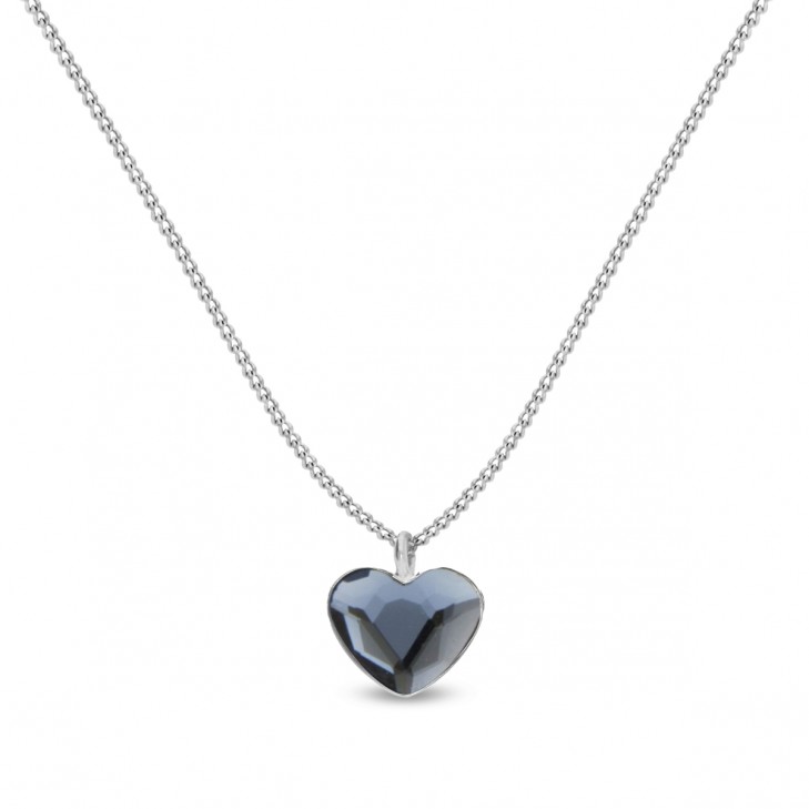 

Серебряный кулон c цепочкой SPARK Sweetheart со Swarovski модели N28086DB-L